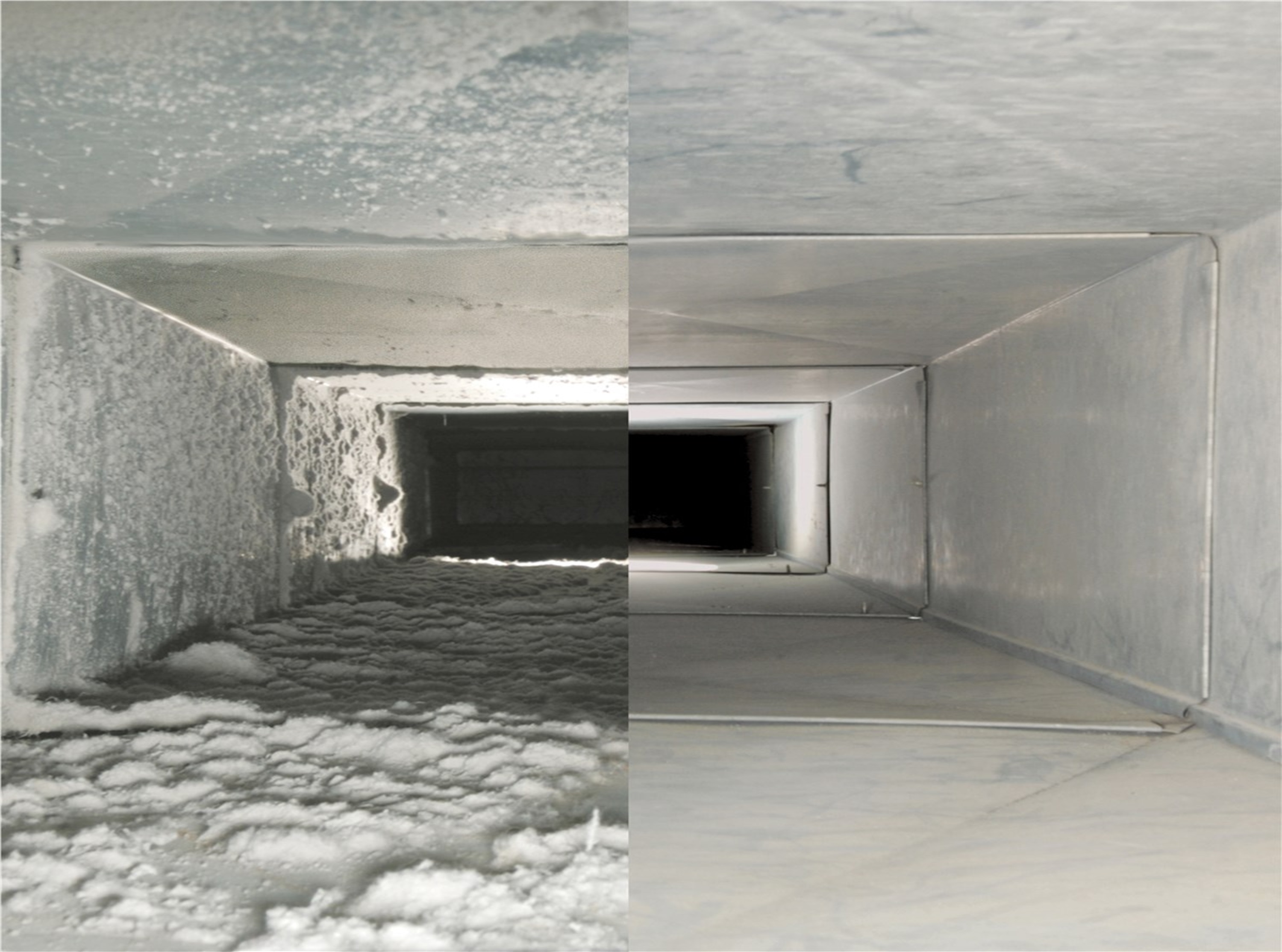 AC duct cleaning and AC servicing